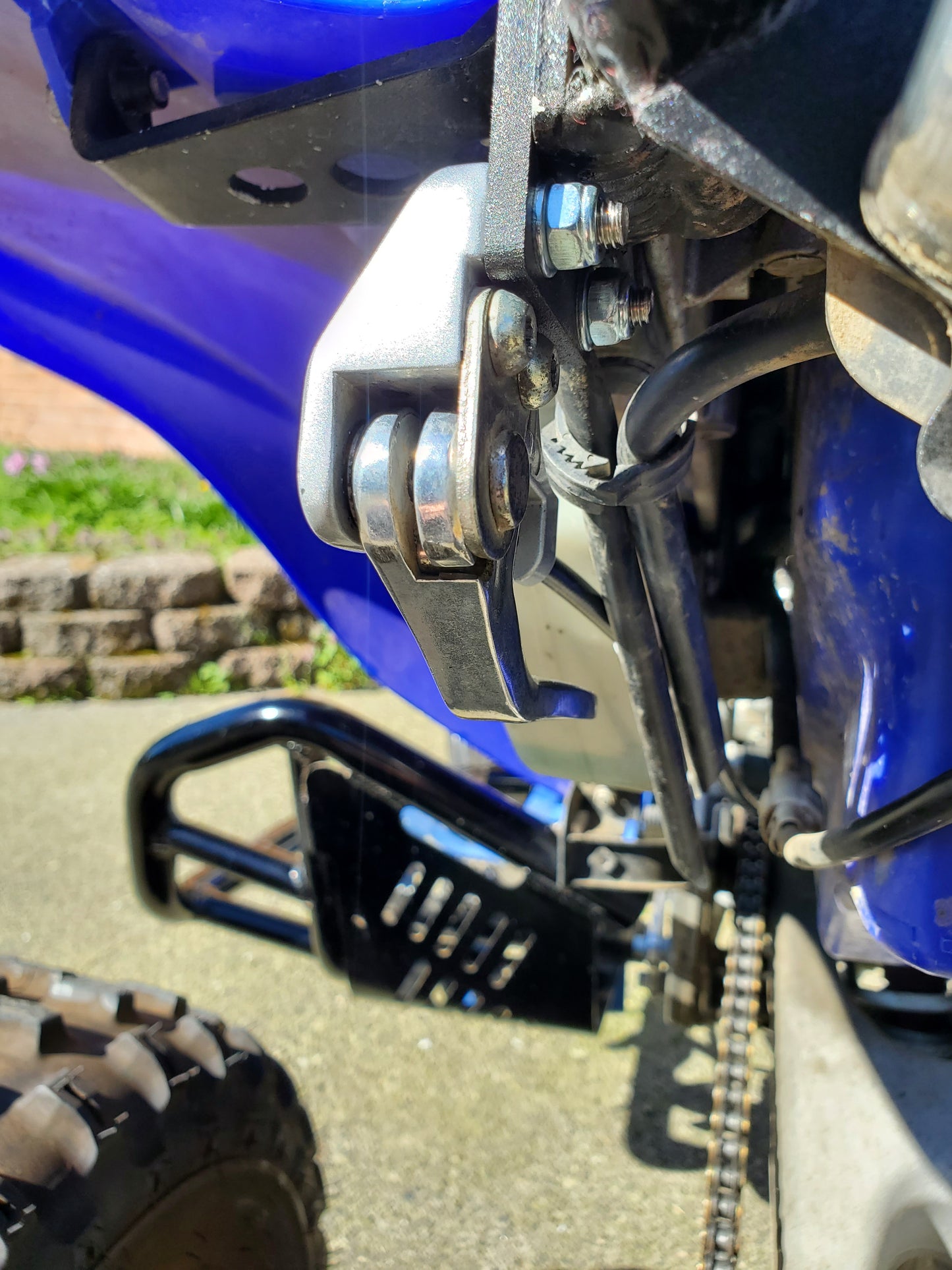 YFZ450 / YFZ450R Parking Brake Relocation Bracket
