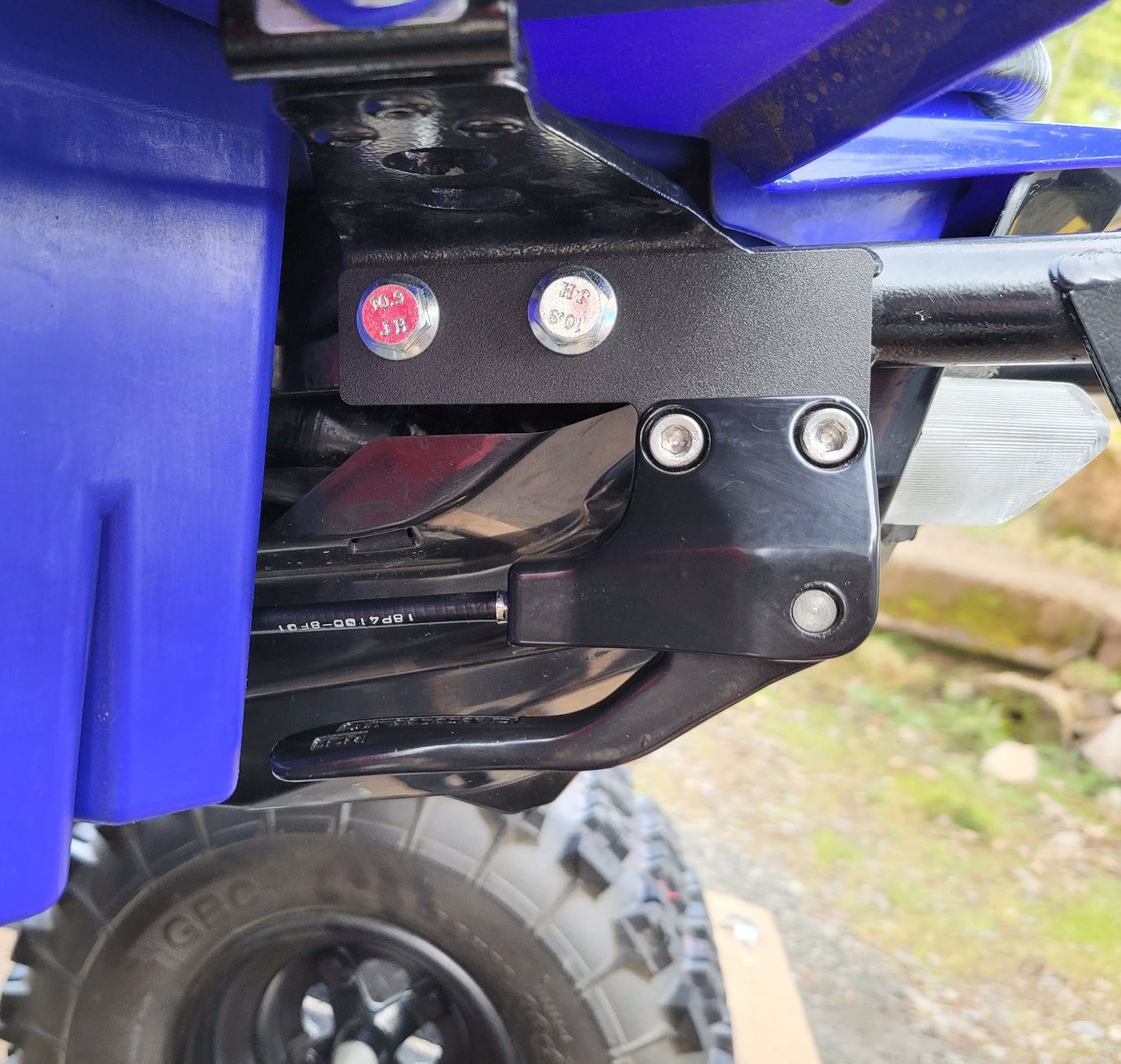 YFZ450 / YFZ450R Parking Brake Relocation Bracket